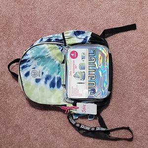 Justice Metallic/Tye Dye backpack🚫sold🚫